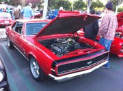 Red 1967 Camaro SS